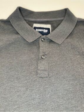 St. John's Bay Men's Heather Gray Polo Shirt